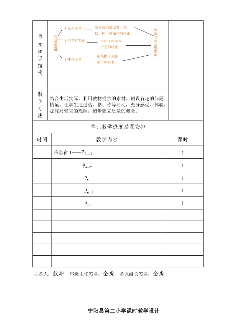 青岛版三年级数学上册第一单元教案.doc_第2页