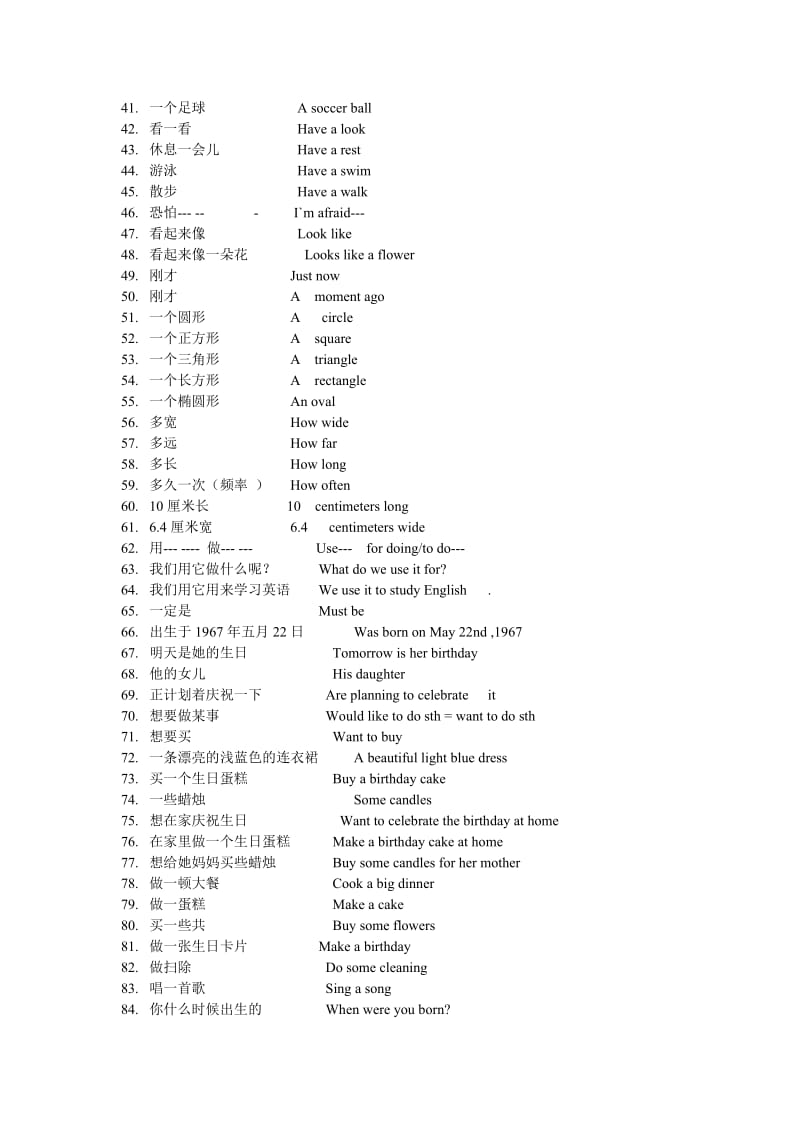 七年级下Unit7Topic1词组短语.docx_第2页