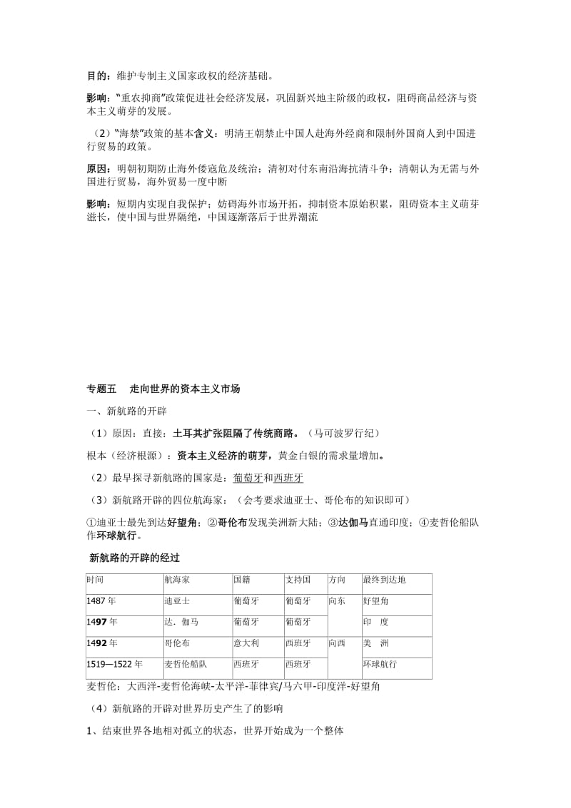 高一历史必修二复习提纲.docx_第2页