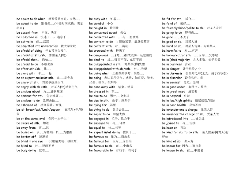 精心制作2010届高考英语常用短语.doc_第3页