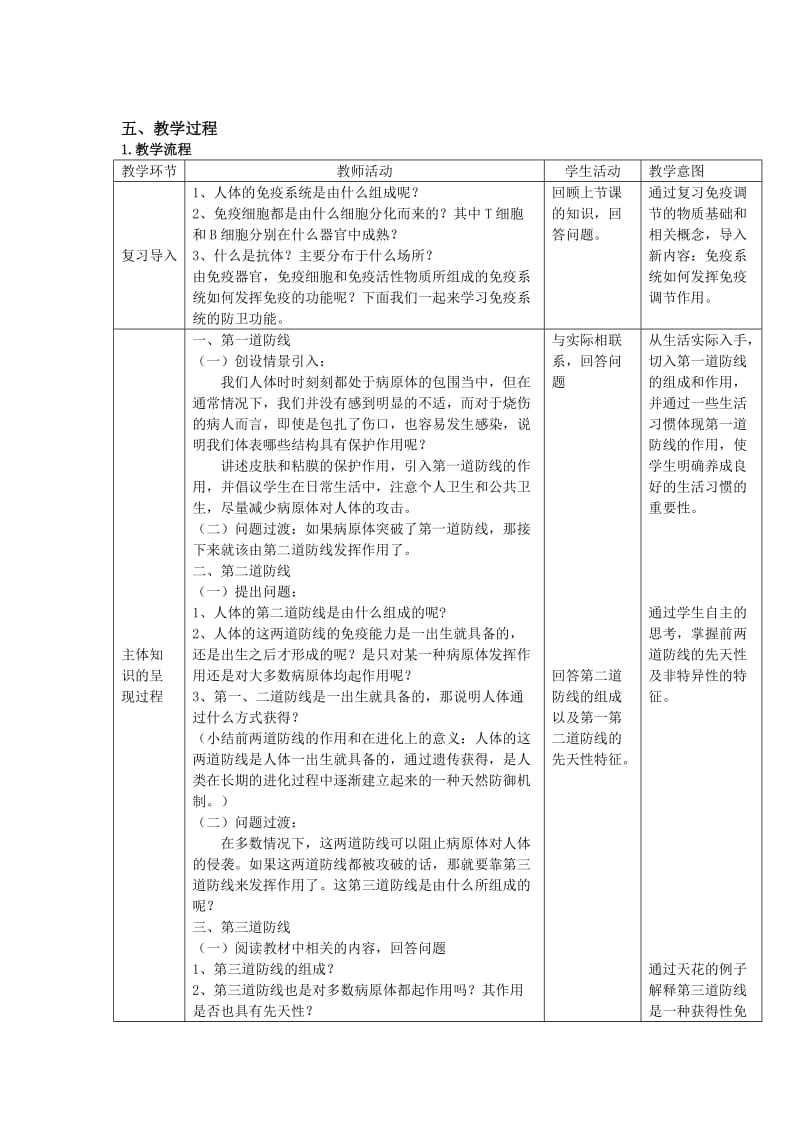 生物高中必修3第二章第四节第一课时教学设计.doc_第2页