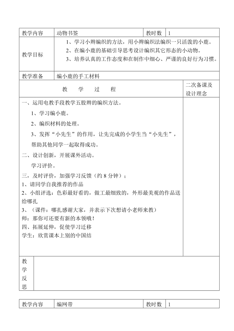 苏教版五年级下册劳动与技术教案.doc_第2页