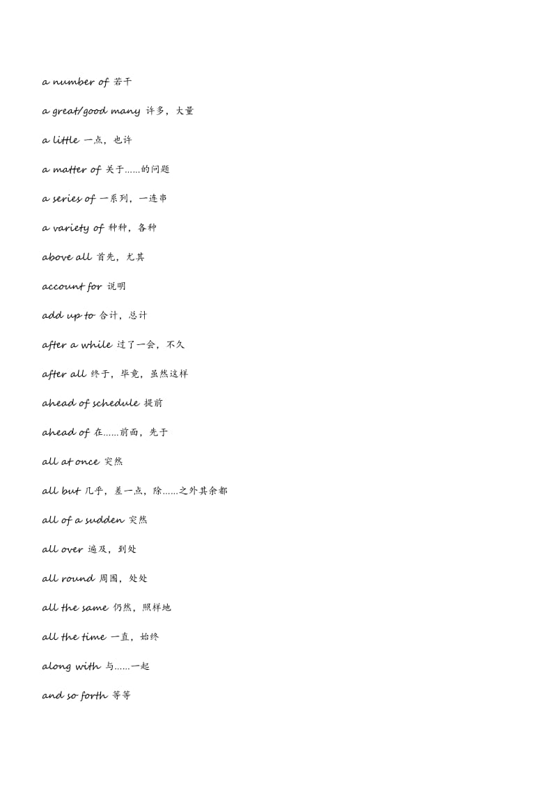 外研版高一英语必修一重点词组.doc_第1页