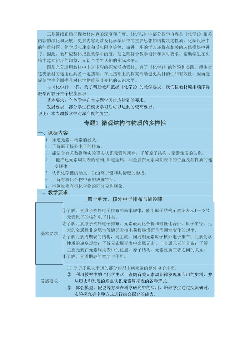 江省普通高中新课程实验化学学科教学指导意见必修二.doc_第3页