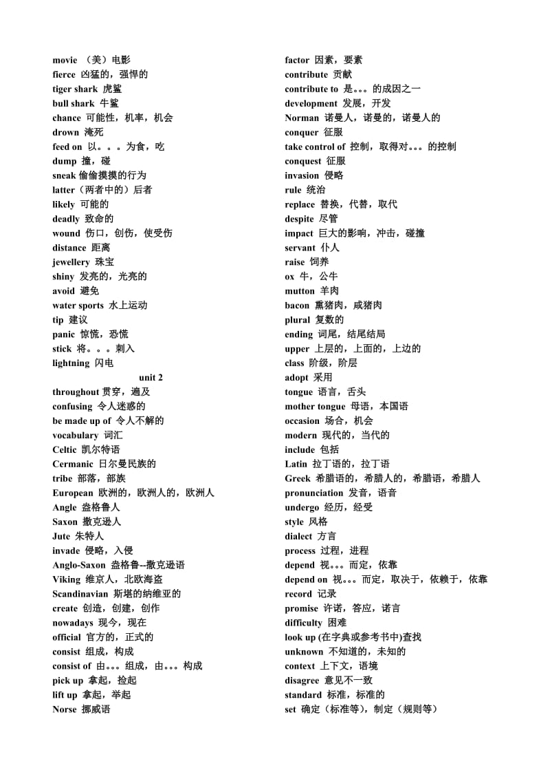 牛津高中英语模块3英汉版.doc_第2页