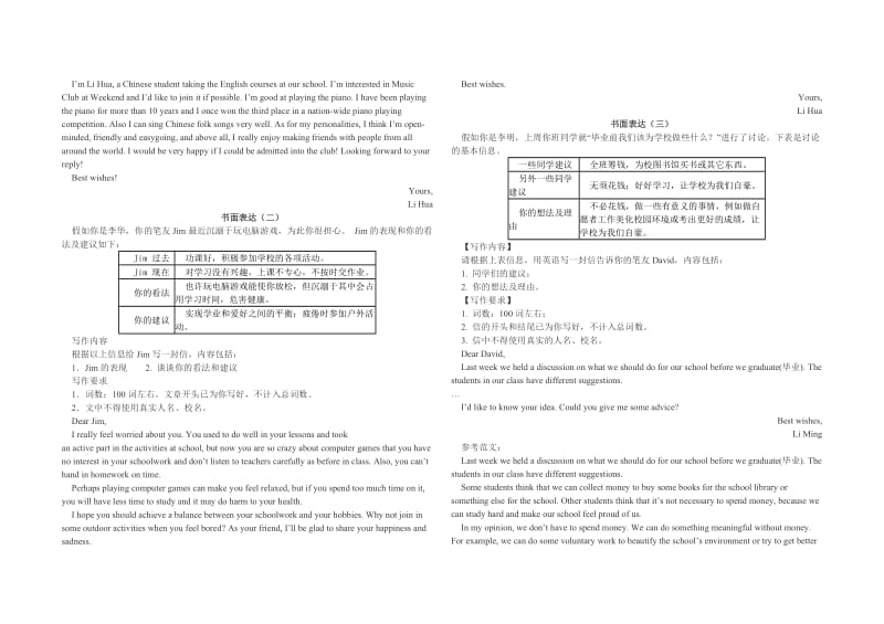 2015年高中英语会考作文背诵.doc_第2页