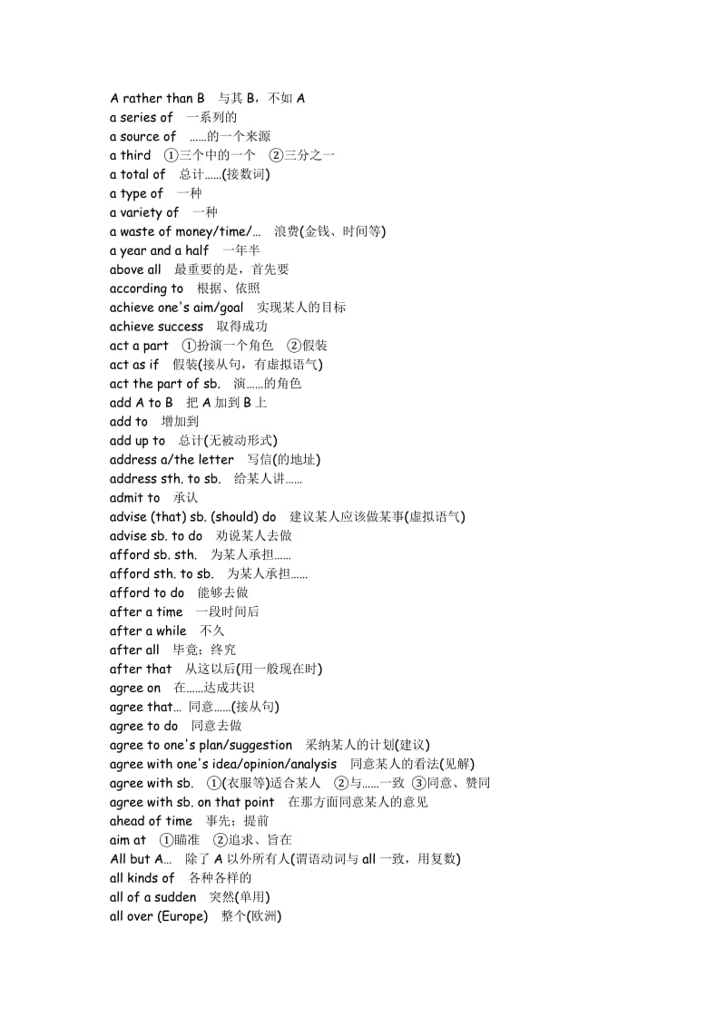 2012辽宁高考英语大钢词汇高频考点归纳.doc_第2页