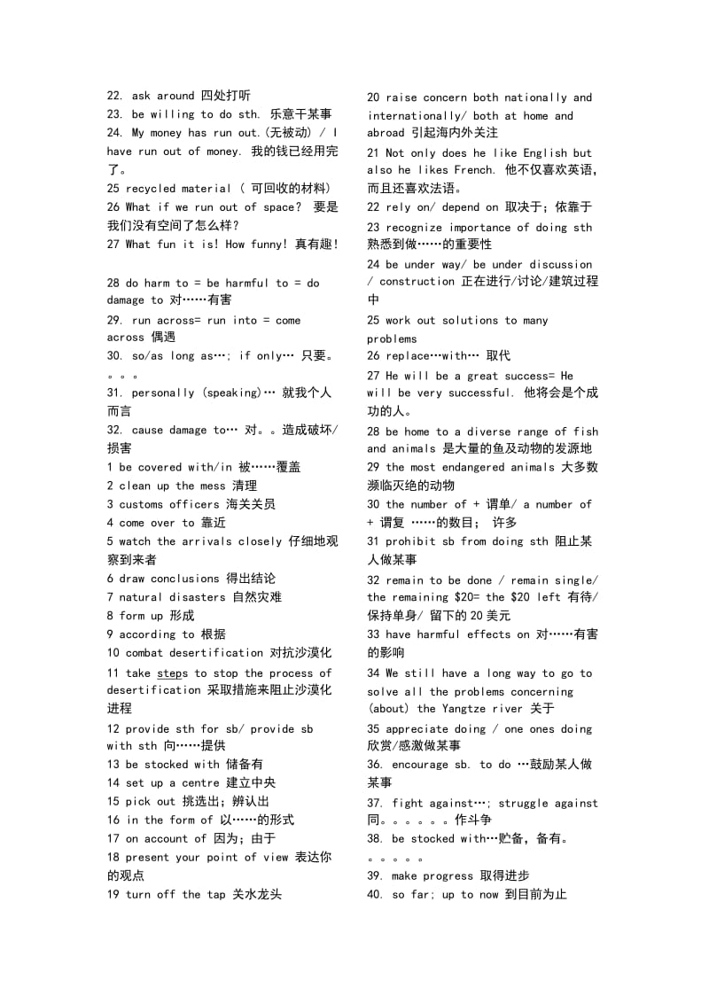 牛津高中英语模块5词组汇总.doc_第3页