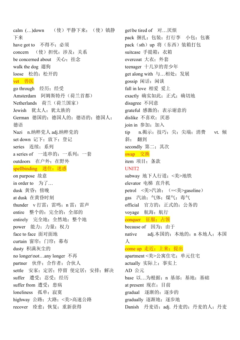 人教版高中英语全部单词(必修1至选修8).doc_第2页