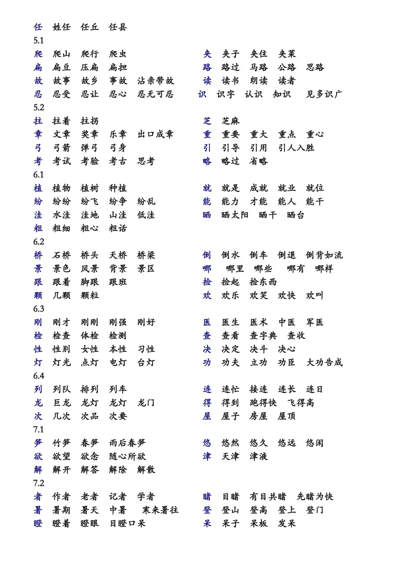 长春版语文二年级下生字组词(全).doc_第3页