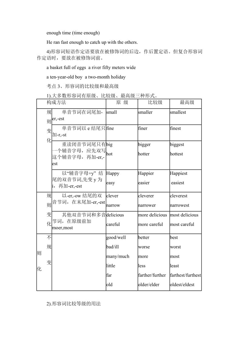 中考专项复习-形容词、副词.doc_第2页