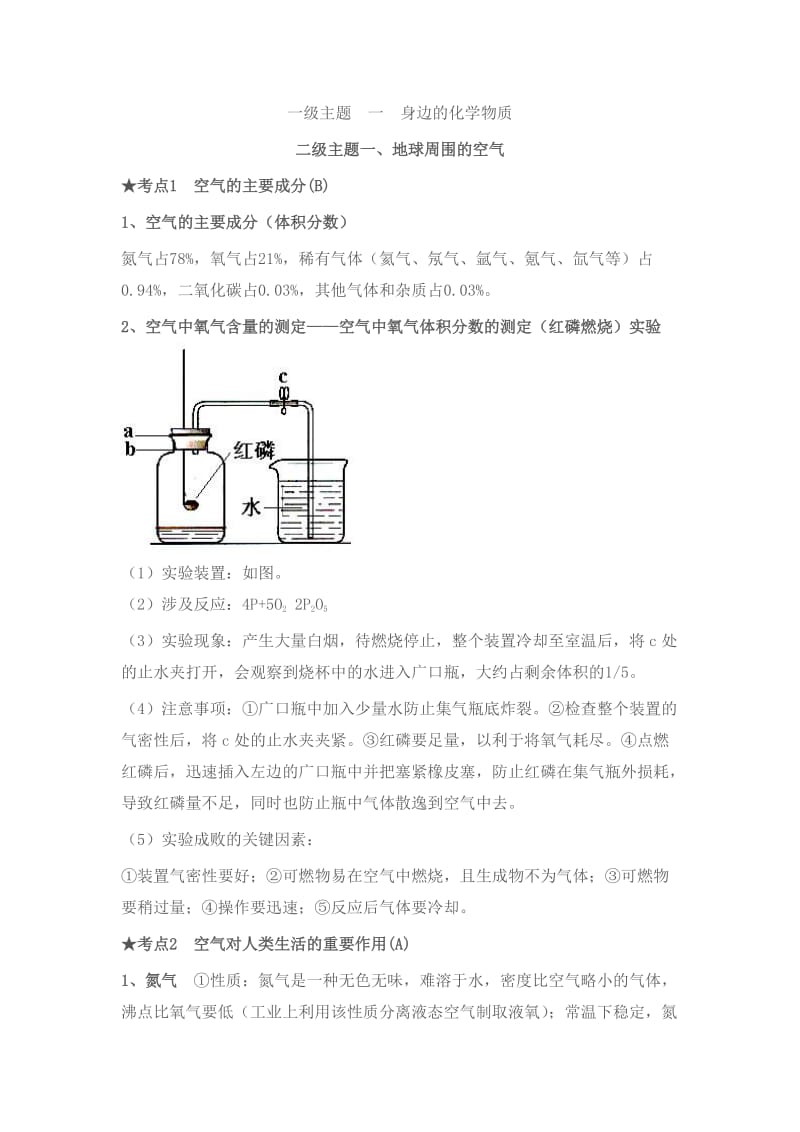 2014中考化学考纲详解.doc_第2页