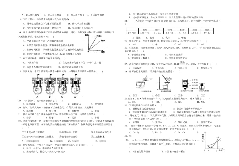 2013级初三(下)第一次月考.doc_第2页