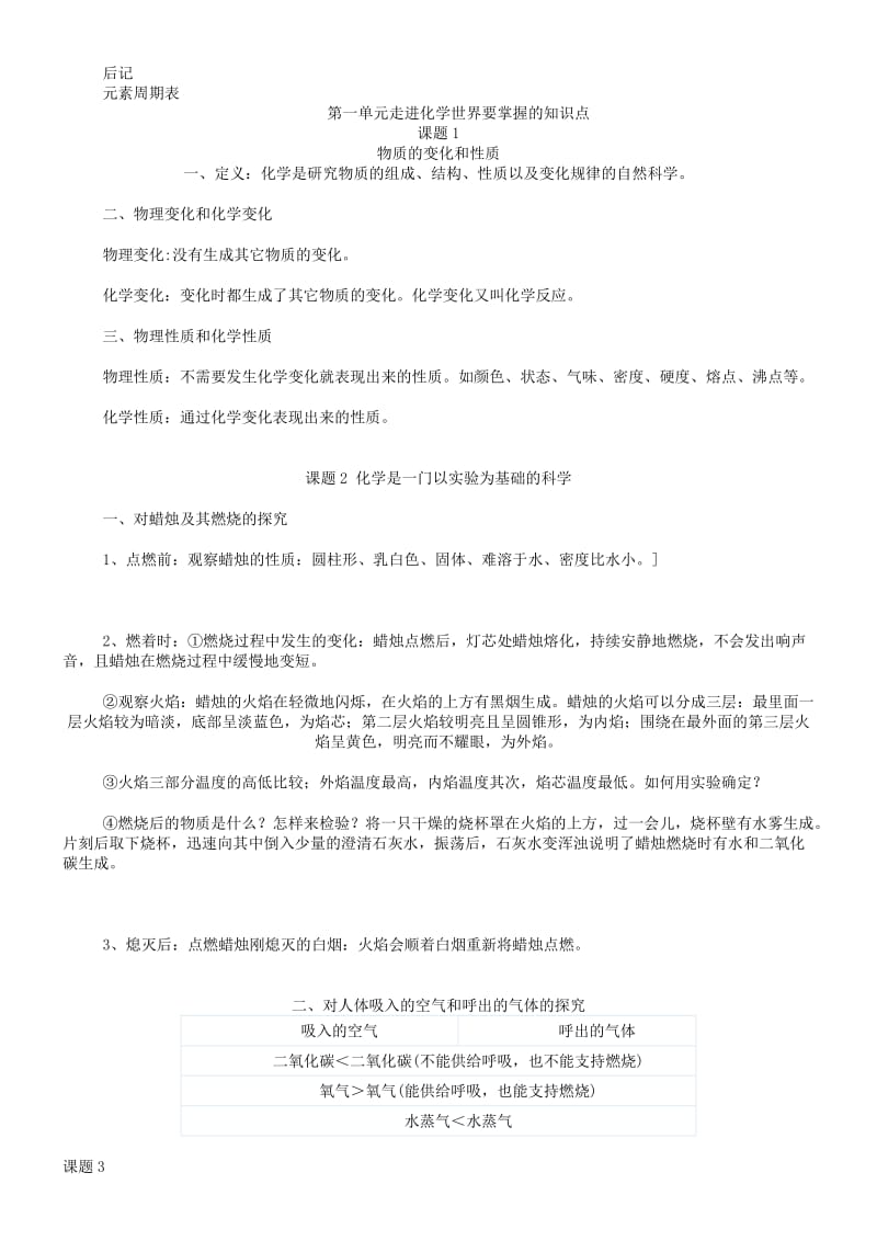 义务教育课程标准实验教科书化学九年级上册.doc_第2页