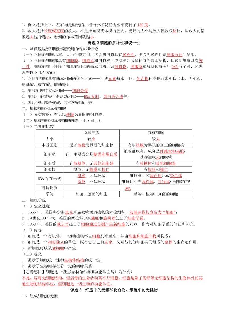 高一生物笔记排版好的.doc_第2页