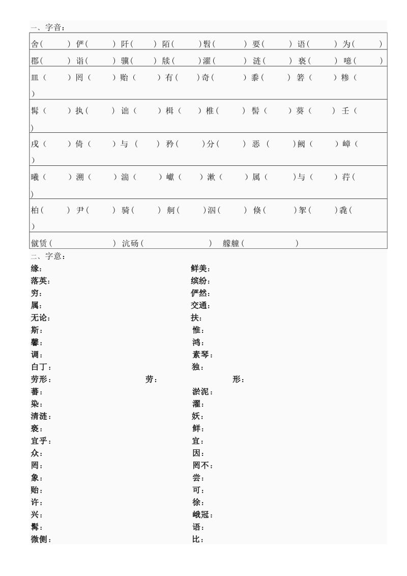 八年级上册语文文言文总复习.doc_第1页