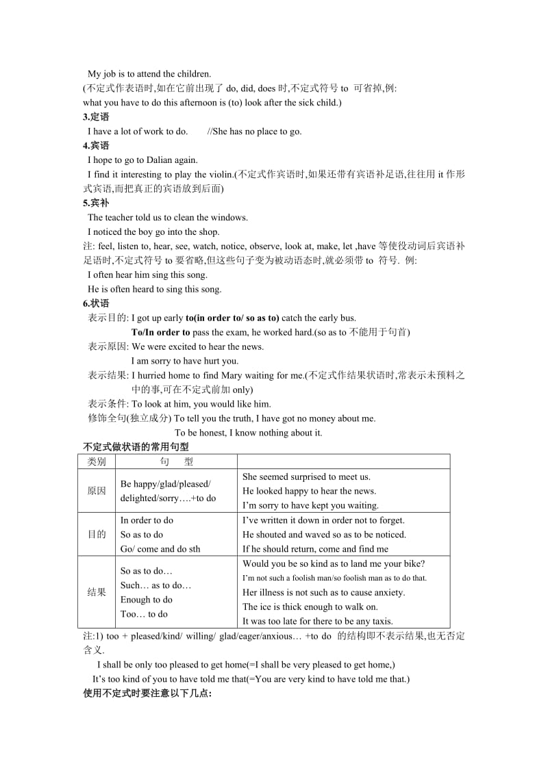 高考英语非谓语动词的基本形式及基本功能.doc_第2页