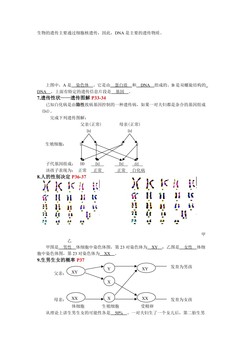 生物中考知识考点纲要.doc_第2页