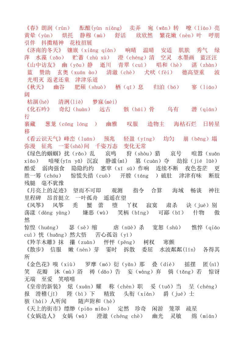 初中语文课本字词汇编.doc_第2页