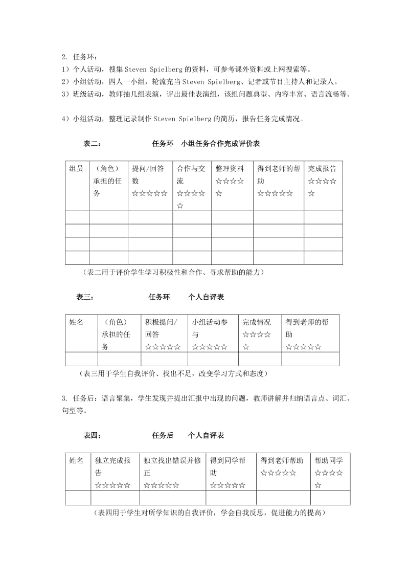 高中英语教学论文浅谈英语新教材任务型教学与过程评价.doc_第3页