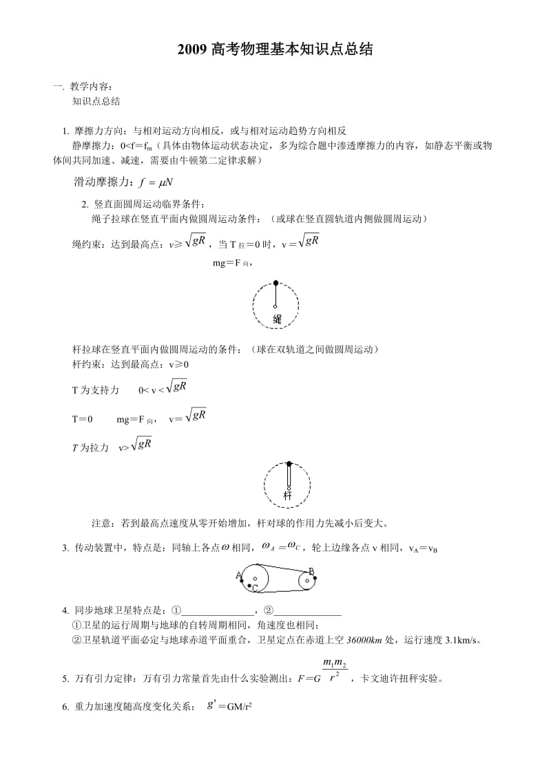 高考物理必会知识点.doc_第1页