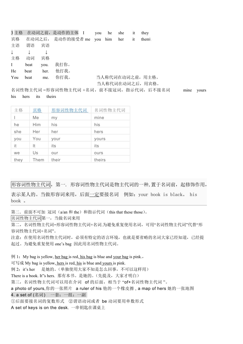 英语初一上Unit3所有知识点.doc_第3页