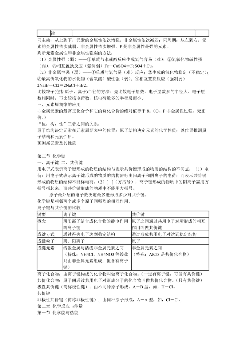 高一化学第二块模复习.doc_第3页