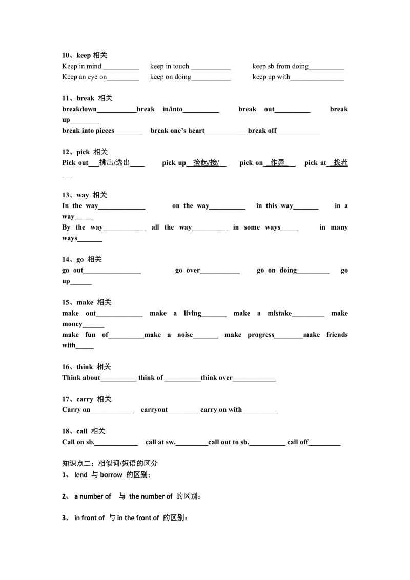 江苏省2015届中考英语考前冲刺易错点汇编(一).doc_第2页