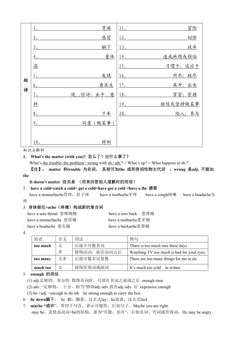 初二英语下册辅导之Unit1What.doc_第2页