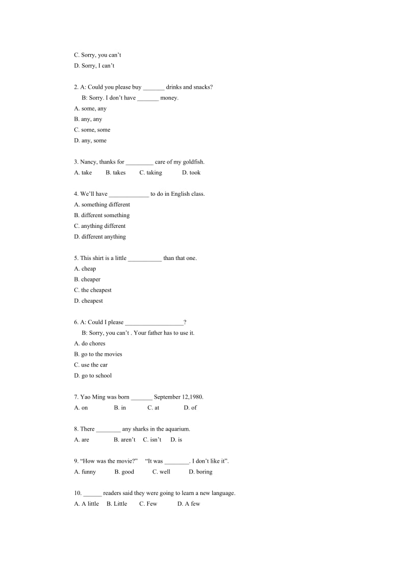 八年级上英语新目标Unit11同步导学.doc_第3页