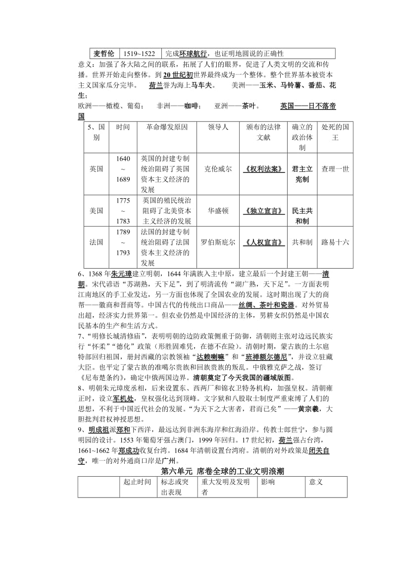 八年级下《历史与社会》期末复习知识点.doc_第2页