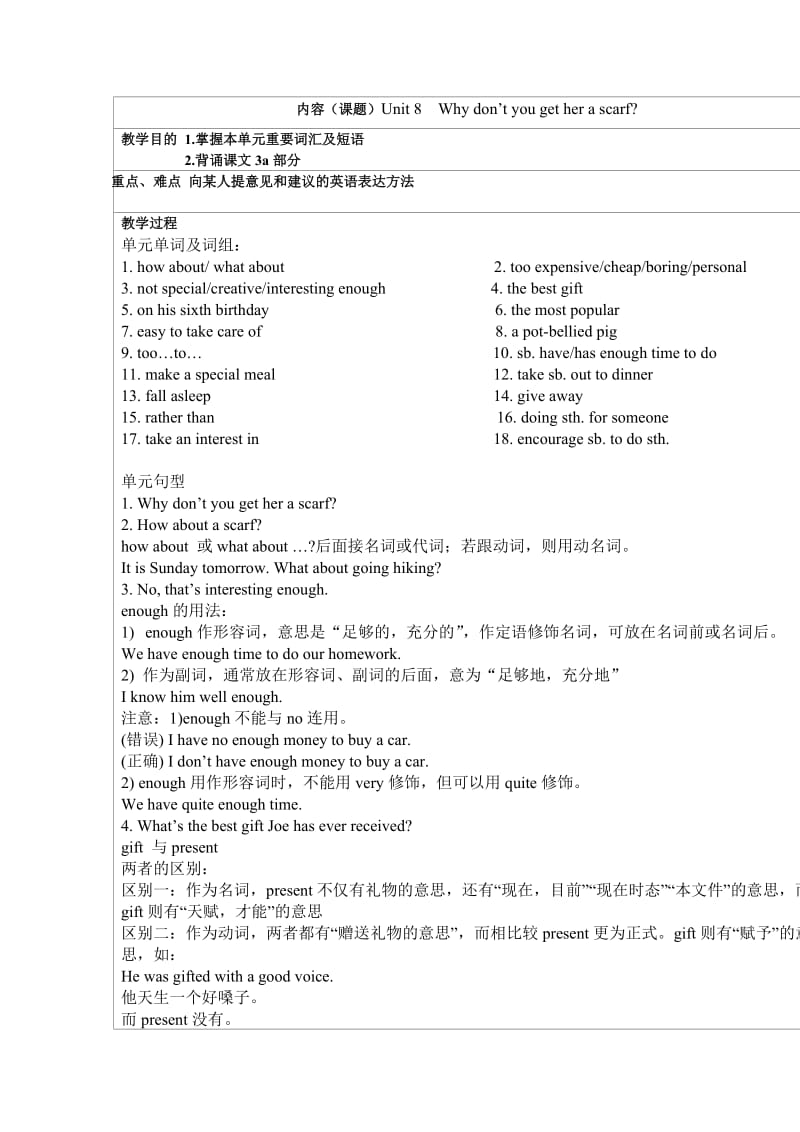 人教版八年级下册英语第八单元.doc_第1页