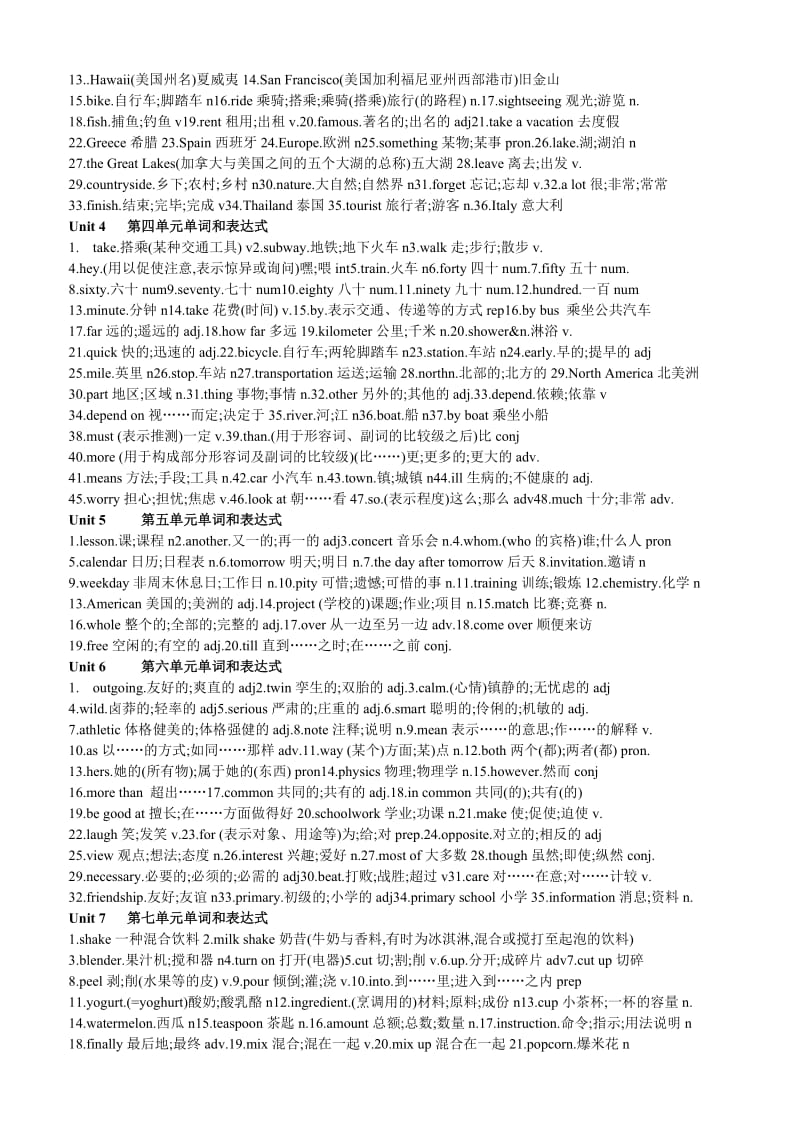 八年级下学期英语单词表.doc_第2页