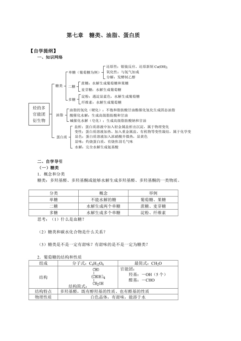 高二第七章糖油蛋OK.doc_第1页