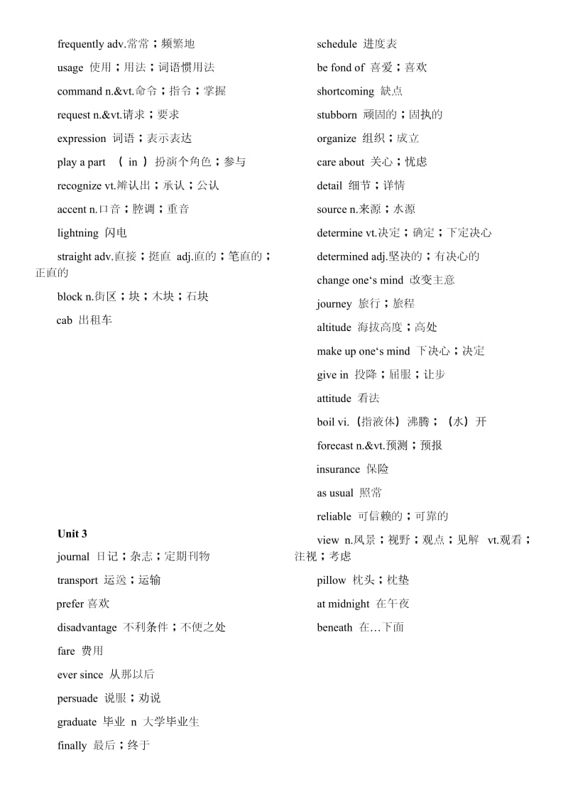 高一英语必修1单词表(迷你版).doc_第2页