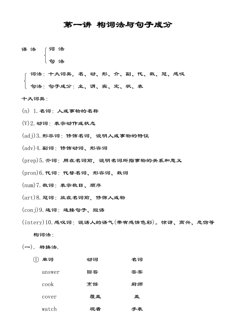 初中全程语法讲义.doc_第2页