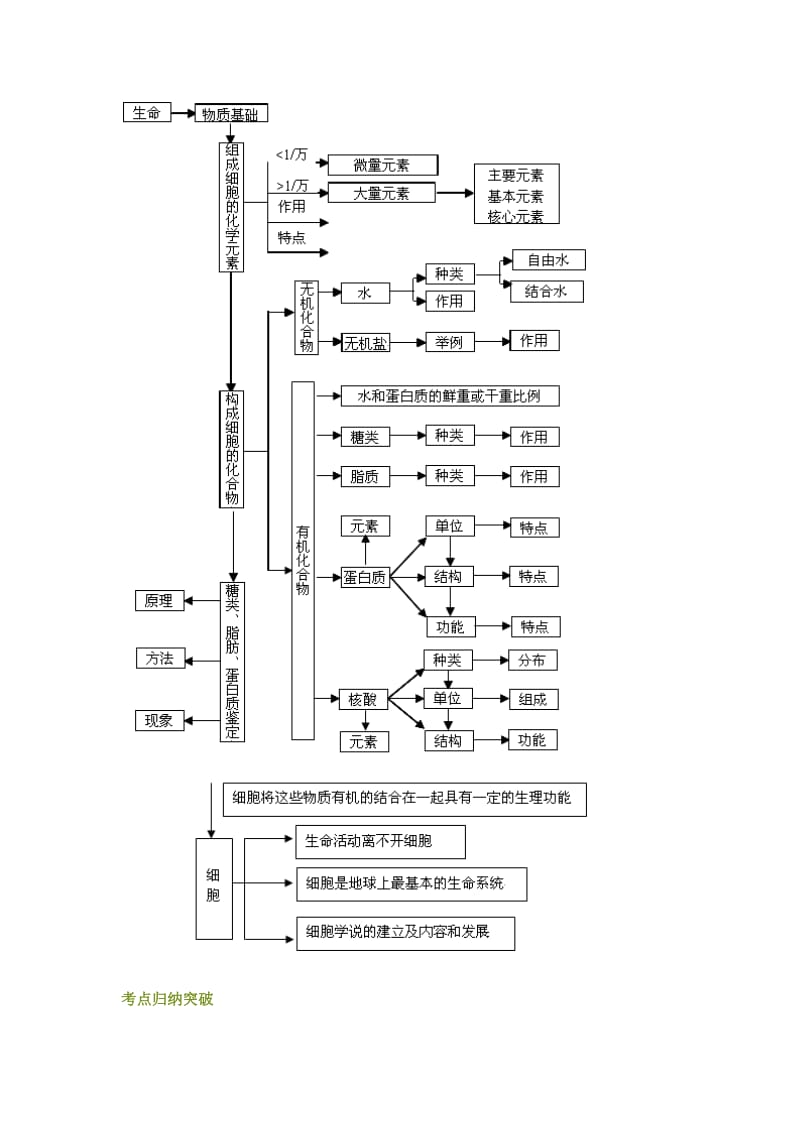 高考生物组成细胞的元素和化合物总复习.doc_第2页