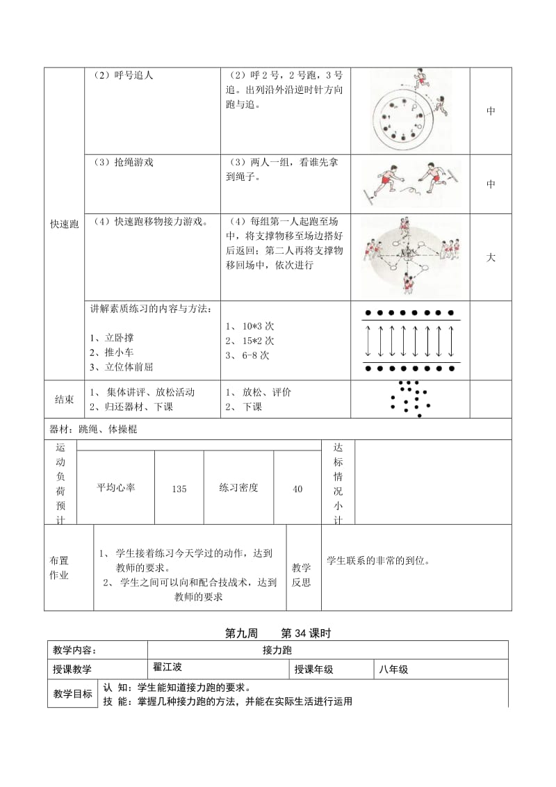 八年级体育第九周教案.docx_第2页