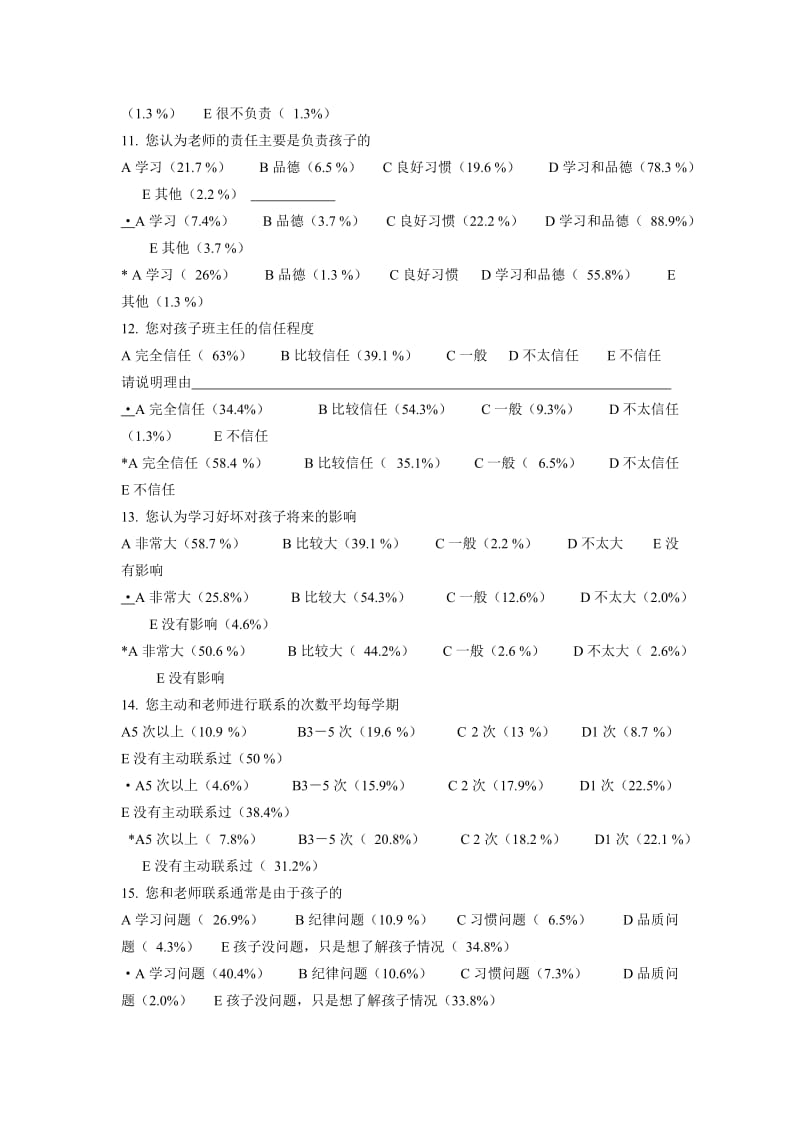 初中家长和教师关系调查报告.doc_第3页