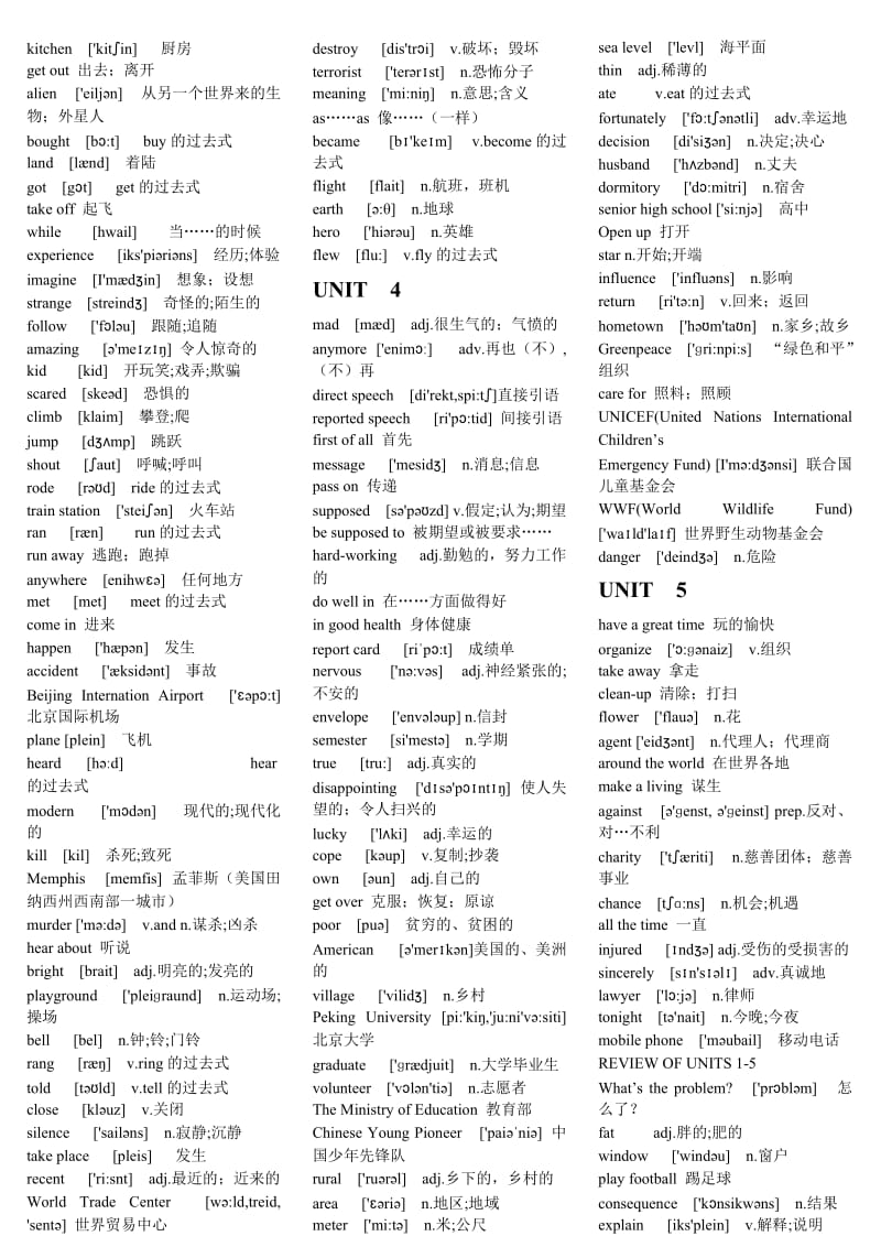 八年级下册英语单词表(带音标)人教版.doc_第2页