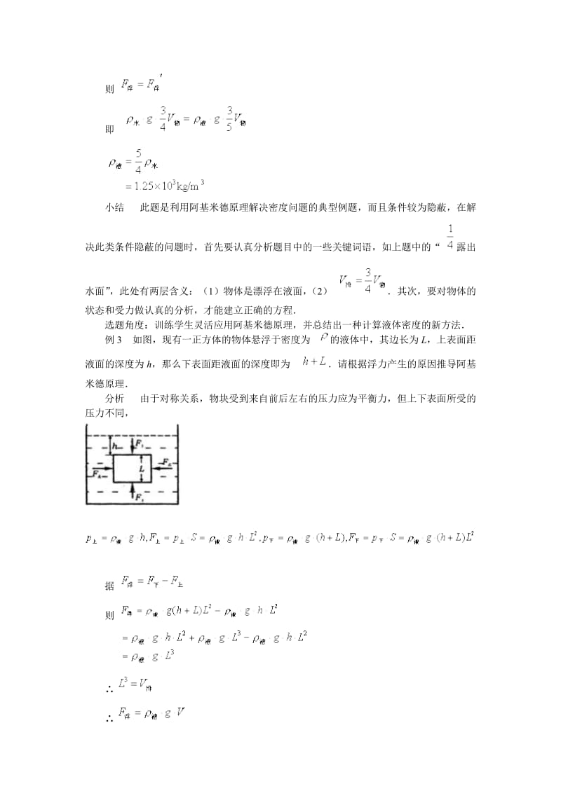 初中物理阿基米德定律.doc_第2页