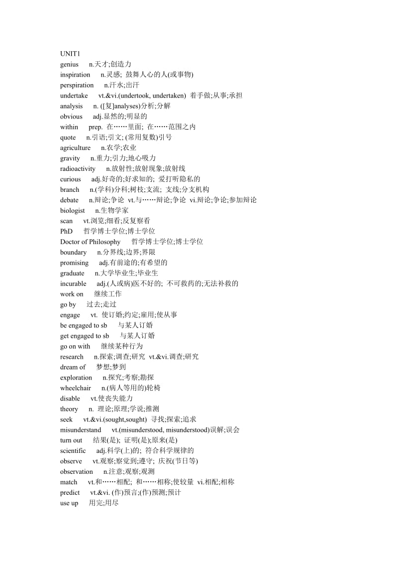 高中英语词汇之一.doc_第1页