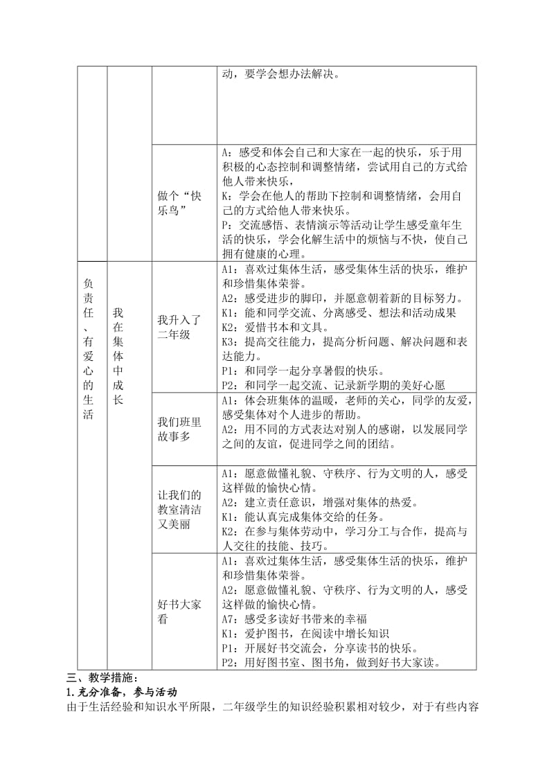 二年级上册品德与生活教学计划.doc_第3页