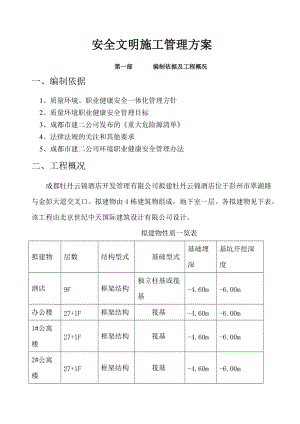 安全文明施工管理方案.doc