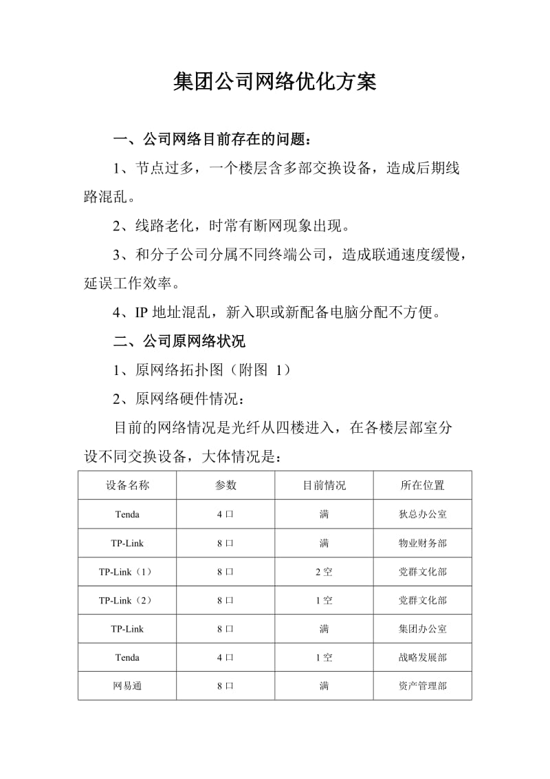 公司网络优化方案.doc_第1页