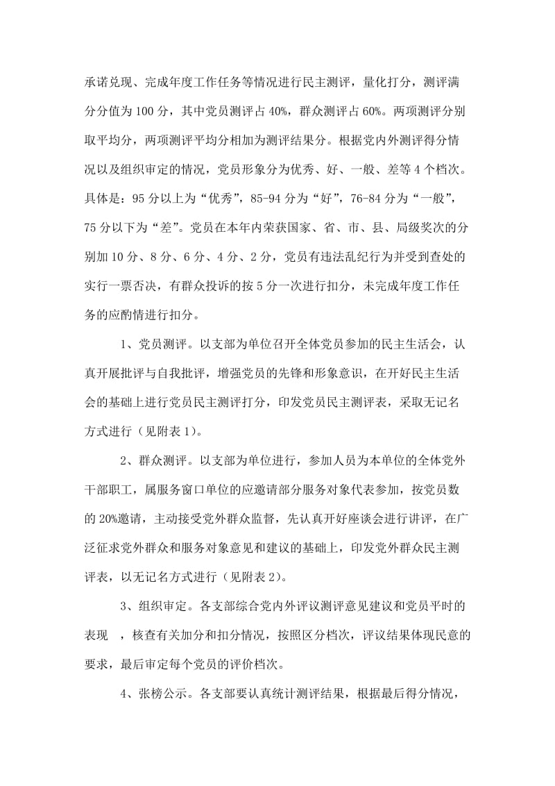 党员形象群众评活动实施方案.doc_第2页