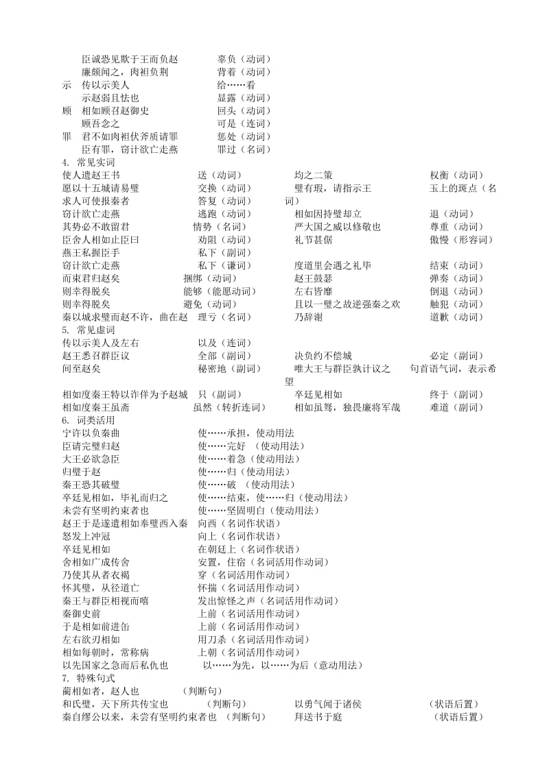 《廉颇与蔺相如》导学案-教师用.doc_第3页