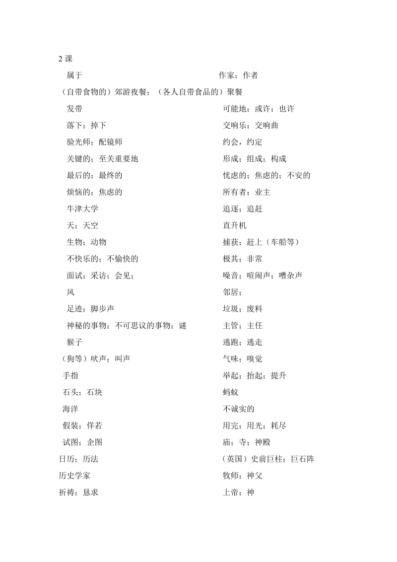 鲁教版九年级英语单词表汉语.doc_第3页