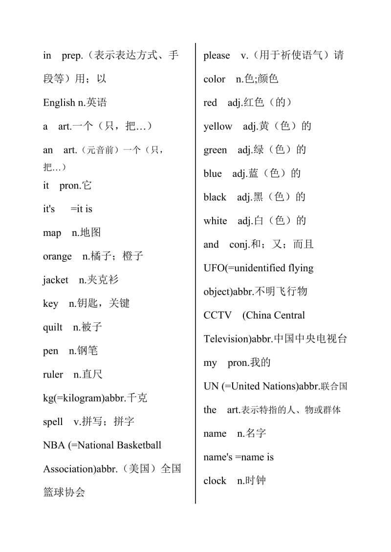 鲁教版初中英语单词表.doc_第2页