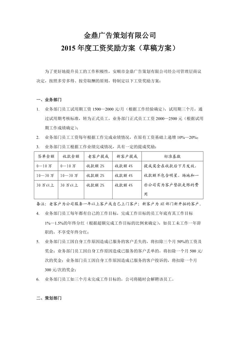 2015年度工资奖励方案.doc_第1页